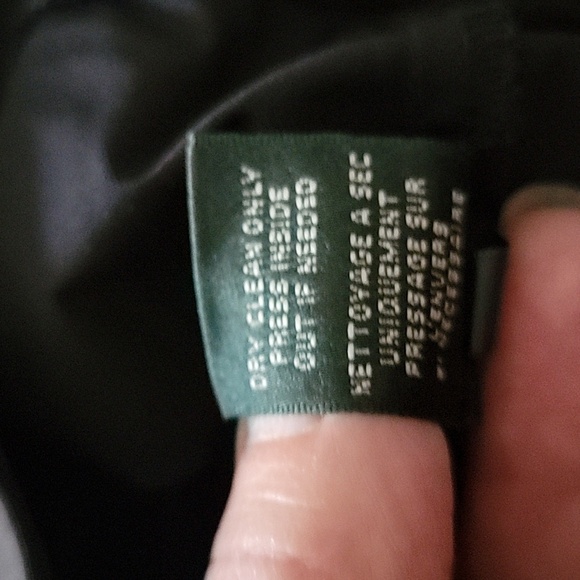 Ralph Lauren:Black Bodice Bow Party Dress - Picture 6 of 6